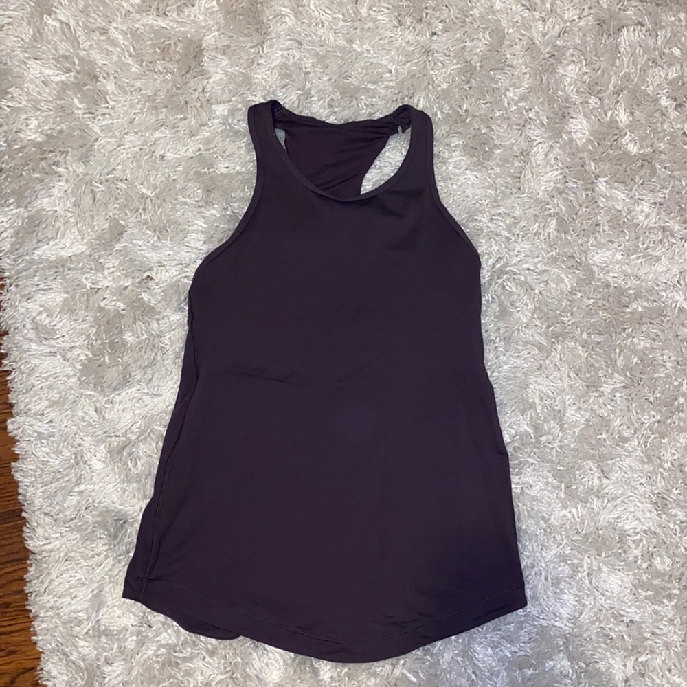 Purple lulu lemon tank top